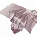 Customized 22 Momme Natural Silk Satin Pillowcase Mulbery Silk Envelope Closure Pillowcase